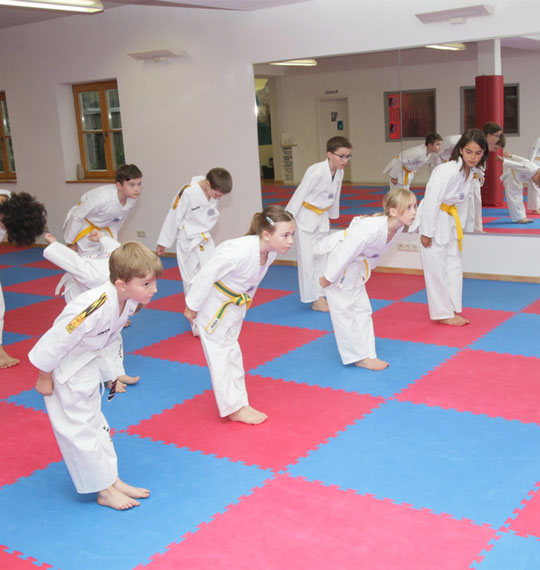 Taekwondo Verbeugung